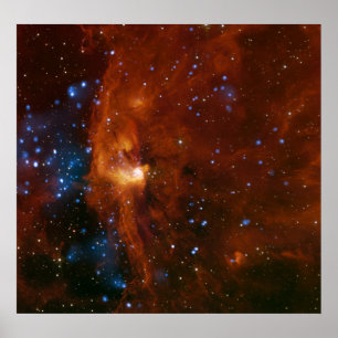 Poster Stellar Star Birth RCW 108 NASA