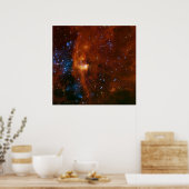 Poster Stellar Star Birth RCW 108 NASA (Cuisine)