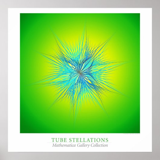 Poster Stellations de tube (Devant)