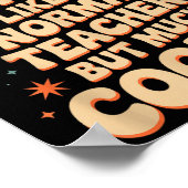 Poster Stem Teacher Definition Funny Science Math Tech Te (Coin)