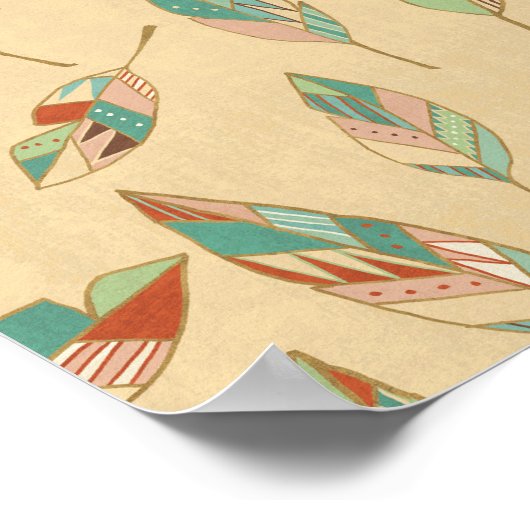 Poster Step de Southwest | Coral Feather (Coin)