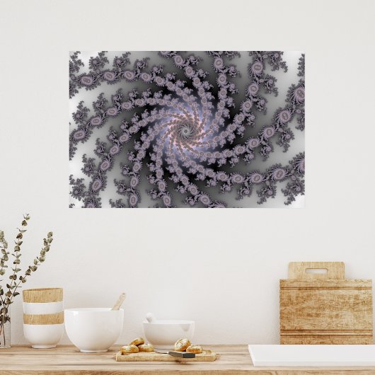 Poster Stephani Fractal (Cuisine)
