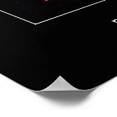 Poster Stephans Quintet espace profond étoile galaxie clu (Coin)