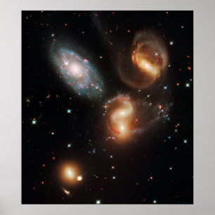Poster Stephan's Quintet Print