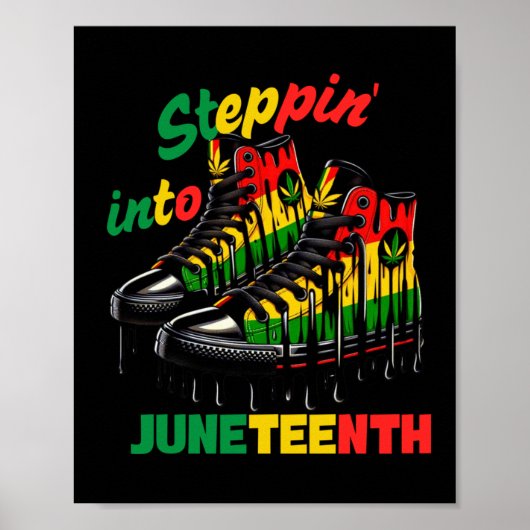 Poster Steppin' Into Junetten (Devant)