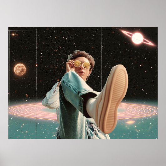 Poster Stepping Into Another Orbit (Devant)