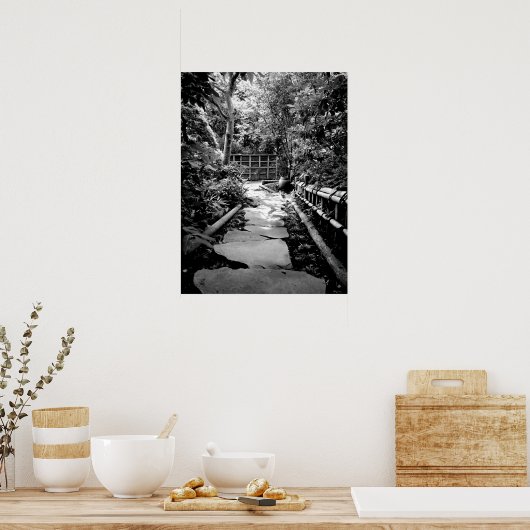 Poster Stepping Stone Garden Path (Cuisine)