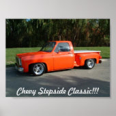 Poster stepside, Chevy Stepside Classic ! ! ! (Devant)
