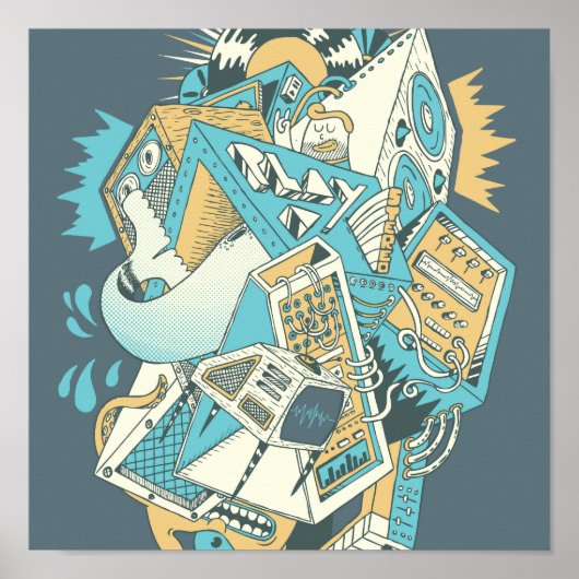 Poster Stéréocromatico (Devant)