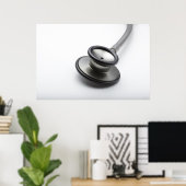 Poster Stethoscope 2 (Bureau à domicile)