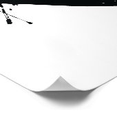 Poster stéthoscope cardiaque anatomique (Coin)