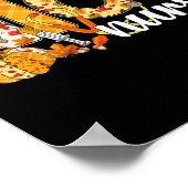 Poster Stethoscope Nicu Infirmière Automne Yall Feuilles  (Coin)