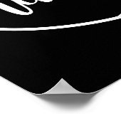 Poster Stéthoscopes du coeur des infirmières (Coin)