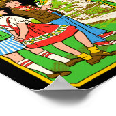 Poster Steven Rhodes Don't Talk To Strangers Alien Retro  (Coin)