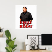 Poster Steven Seagal Belly De La Bête (Bureau à domicile)