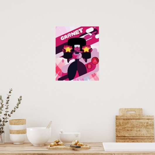 Poster Steven Universe | Graphique de caractères Garnet (Cuisine)