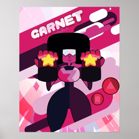 Poster Steven Universe | Graphique de caractères Garnet (Devant)