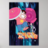 Poster Steven Universe | Sérieux Steven... Activez ! (Devant)