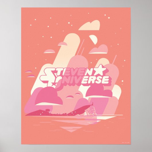 Poster Steven Universe | Ville de plage (Devant)