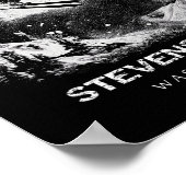 Poster Stevens P Washington Ski Ski Skieur (Coin)
