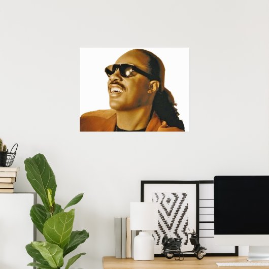 Poster Stevie Wonder (Bureau à domicile)