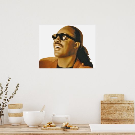 Poster Stevie Wonder (Cuisine)