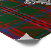 Poster Stewart Appin Tartan & Badge (Coin)