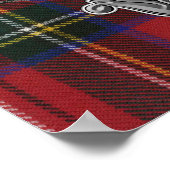 Poster Stewart Tartan & Badge (Coin)