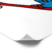 Poster Stick Figure Skier T-shirts et cadeaux (Coin)