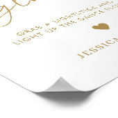 Poster Stick Gold Script Let Loss Llow Mariage Llow Stick (Coin)