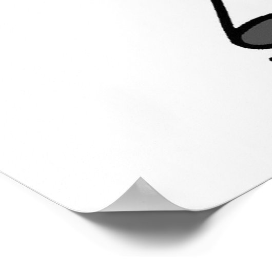 Poster Stick simple Figure Patinage de glace T-shirts et (Coin)