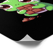 Poster Sticker à grenouille à dissonance cognitive (Coin)