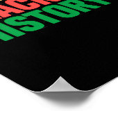 Poster Sticker à histoire noire (Coin)