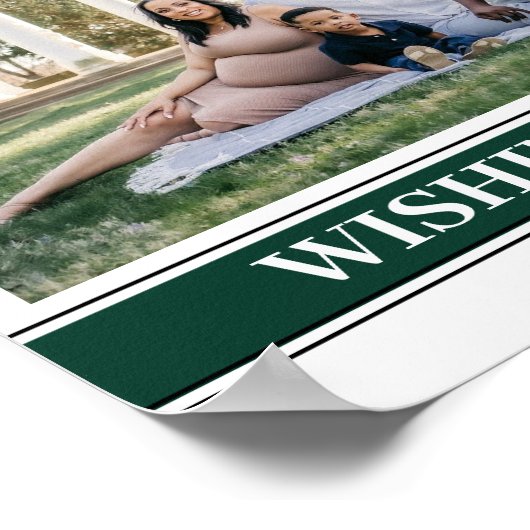 Poster Sticker à thème du journal de Noël (Coin)