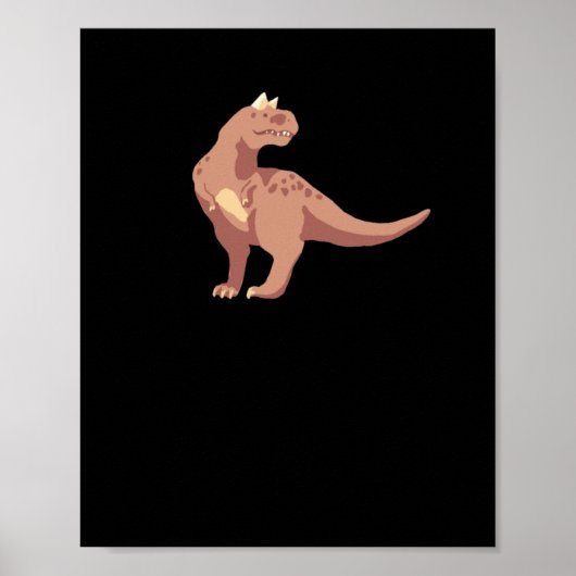 Poster Sticker Carnotaurus (Devant)
