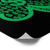 Poster Sticker divisionnaire St. Patrick's Day (Coin)