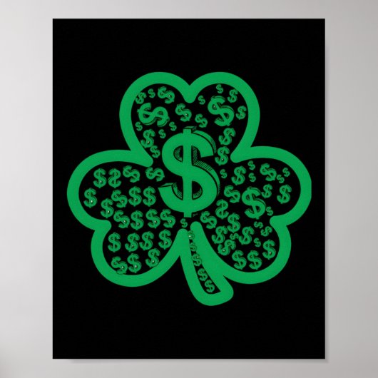 Poster Sticker divisionnaire St. Patrick's Day (Devant)