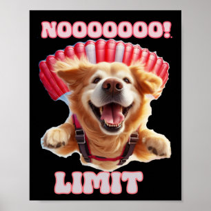 Poster Sticker Drôle Et Cool Motivationnel Chien