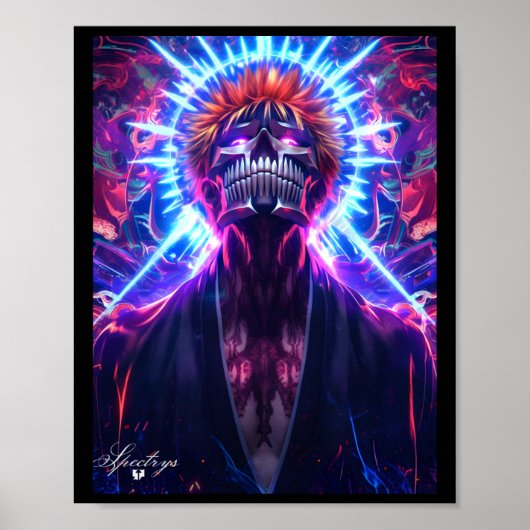 Poster Sticker Ichigo Kurosaki (Devant)