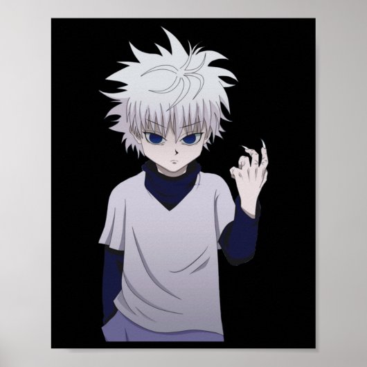 Poster Sticker Killua Zoldyck (Devant)