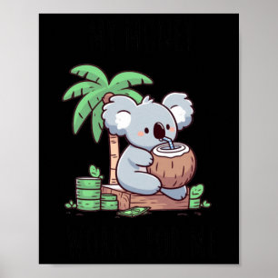Poster Sticker Koala Revenu Pive