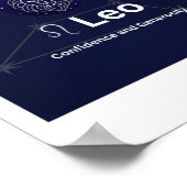 Poster Sticker Léo Zodique (Coin)