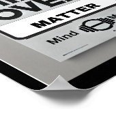 Poster Sticker Mantras Motivationnel (Coin)