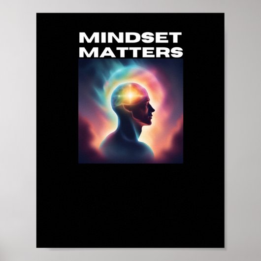 Poster Sticker Mindset S (Devant)