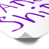 Poster Sticker Monter Et Briller (Coin)