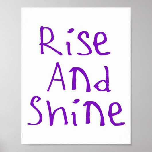 Poster Sticker Monter Et Briller (Devant)