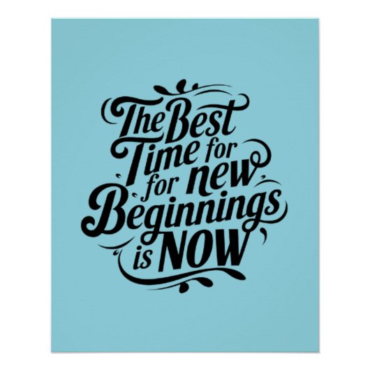 Poster Sticker motivationnel (Devant)