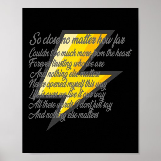 Poster Sticker Nothing Else S (paroles) (Devant)