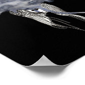 Poster Sticker nuageux (Coin)