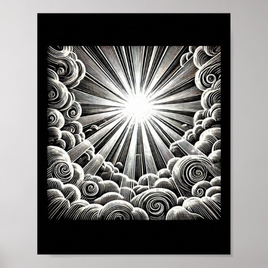 Poster Sticker Par Aspera Ad Lux (Devant)